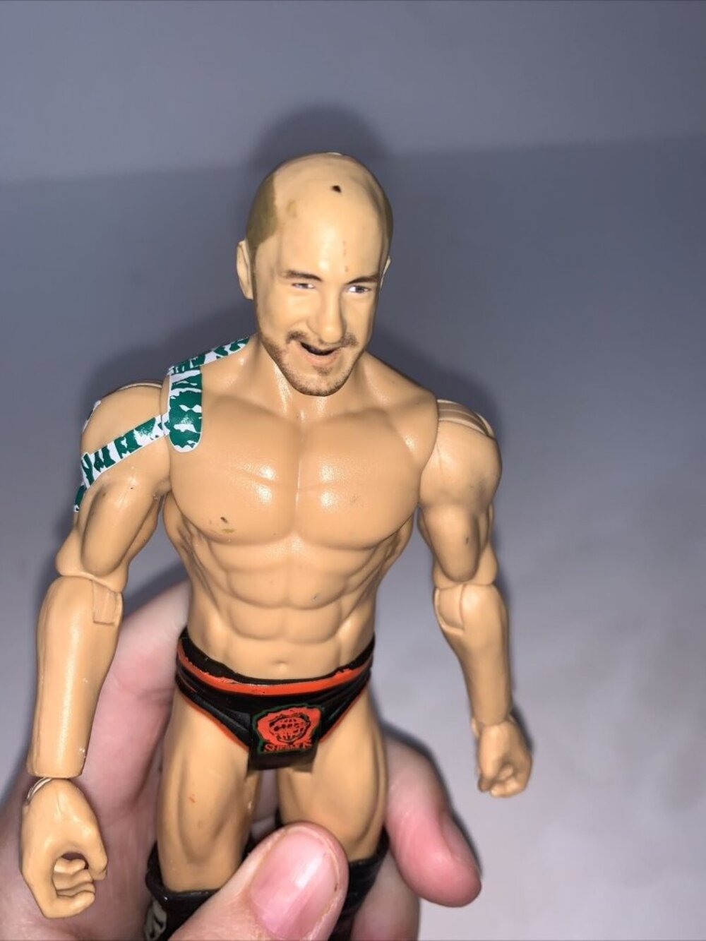 2017 WWE The Bar Cesaro Figure Black Red Outfit
